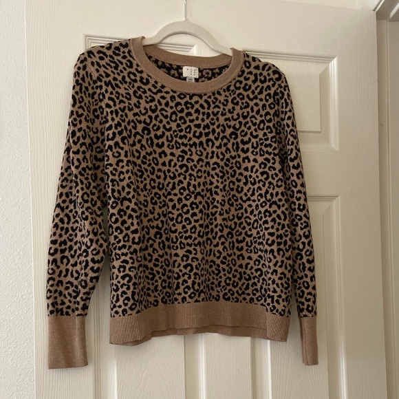 a new day Sweaters - Leopard Print Sweater